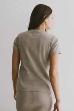 Bohme Calais Ribbed Top in