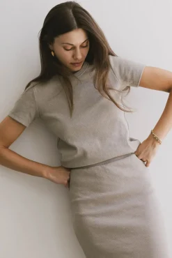 Bohme Calais Ribbed Top in