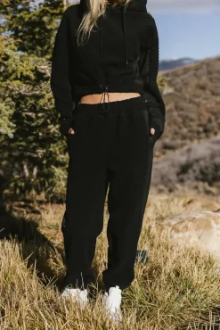 Bohme Callie Sherpa Joggers in - FINAL SALE