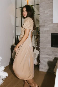 Bohme Callista Velvet Maxi Dress