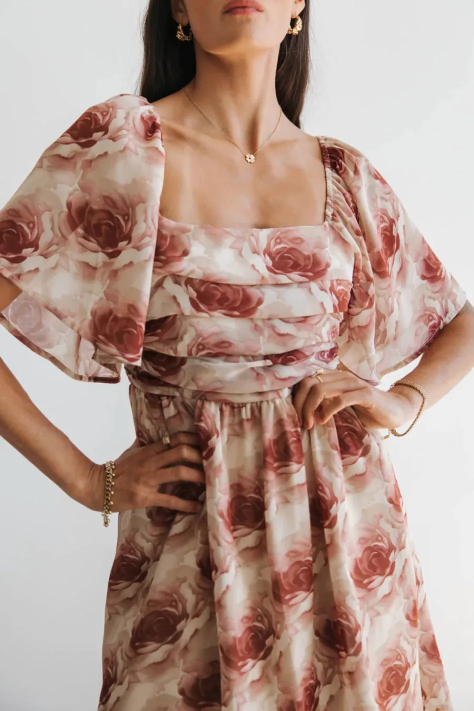 Bohme Camilla Pleated Mini Dress