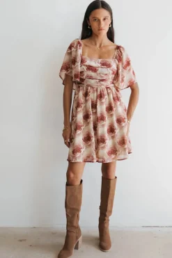 Bohme Camilla Pleated Mini Dress