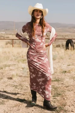 Bohme Candace Floral Maxi Skirt