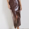 Bohme Candice Vegan Leather Skirt