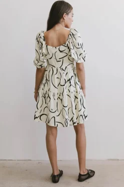 Bohme Caplan Abstract Mini Dress