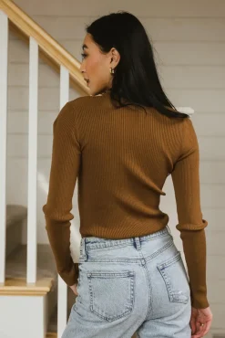 Bohme Caroline Mock Neck Sweater in