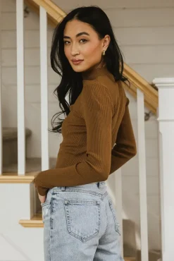 Bohme Caroline Mock Neck Sweater in