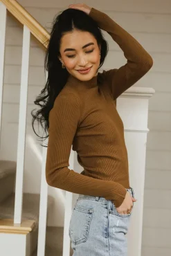 Bohme Caroline Mock Neck Sweater in