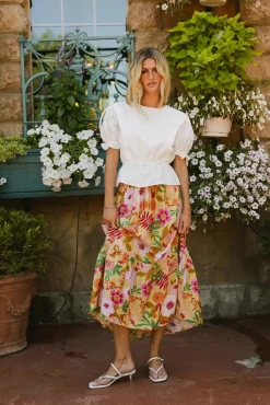 Bohme Cecily Floral Skirt