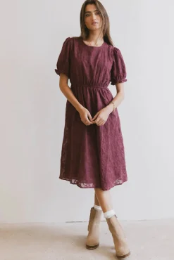 Bohme Cecy Embroidered Midi Dress in