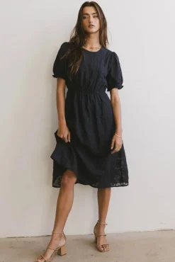 Bohme Cecy Embroidered Midi Dress in