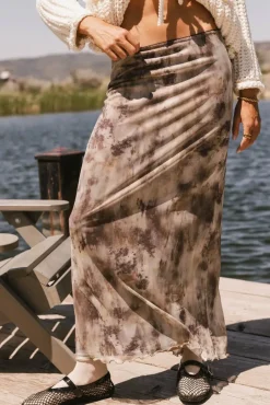 Bohme Chandler Abstract Maxi Skirt in