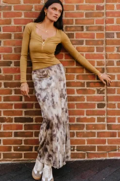 Bohme Chandler Abstract Maxi Skirt in