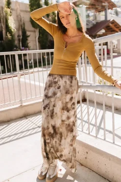 Bohme Chandler Abstract Maxi Skirt in