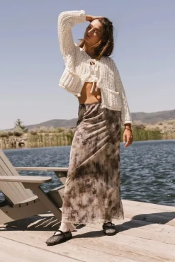 Bohme Chandler Abstract Maxi Skirt in