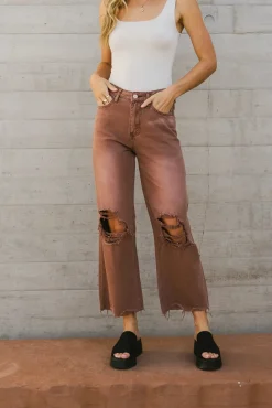 Bohme Charlie Distressed Jeans in - FINAL SALE