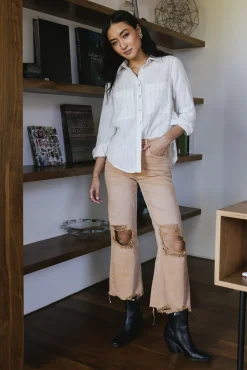 Bohme Charlie Distressed Jeans in - FINAL SALE