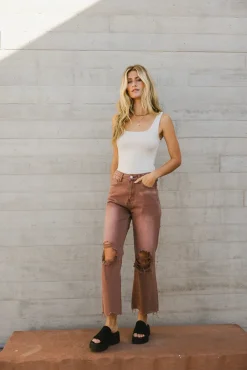 Bohme Charlie Distressed Jeans in - FINAL SALE