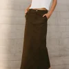 Bohme Charlotte Denim Maxi Skirt