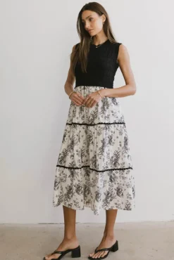 Bohme Cherney Tiered Floral Dress in