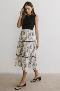Bohme Cherney Tiered Floral Dress in