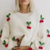 Bohme Cherry Knit Sweater