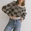 Bohme Cielo Checkered Sweater in