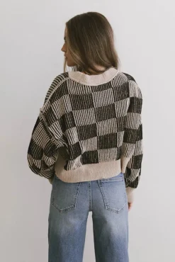 Bohme Cielo Checkered Sweater in