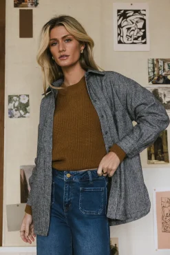 Bohme Clara Houndstooth Shacket