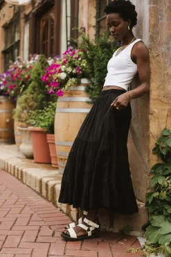Bohme Cody Ann Tiered Skirt in