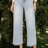 Bohme Colette Wide Leg Jeans in Light Wash
