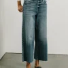 Bohme Colette Wide Leg Jeans in Medium Wash