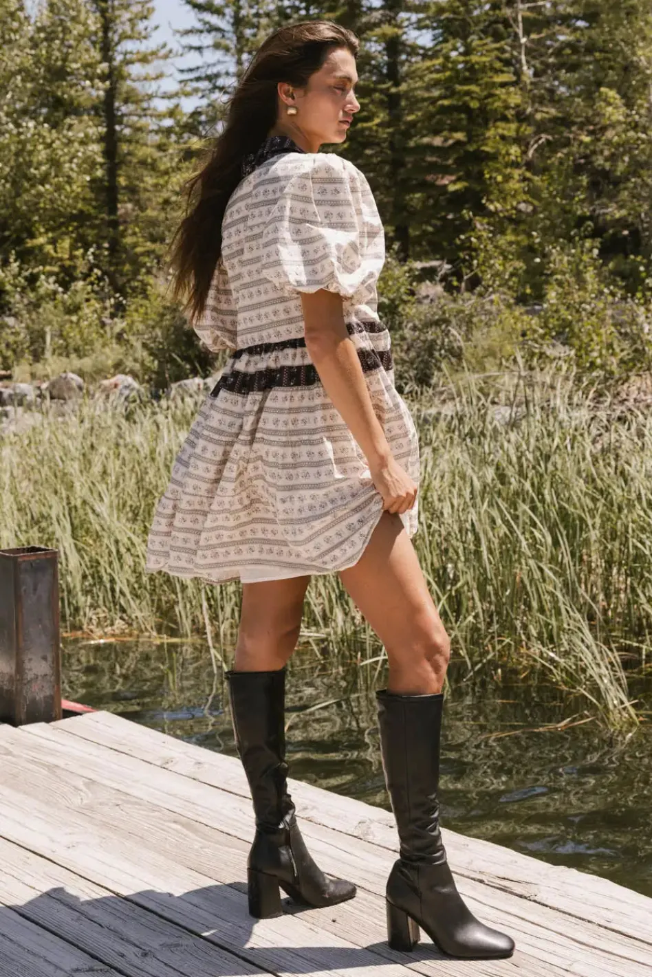 Bohme Constance Printed Mini Dress