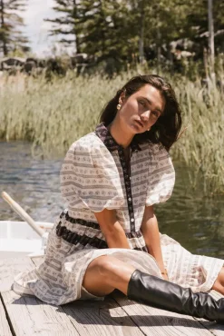 Bohme Constance Printed Mini Dress