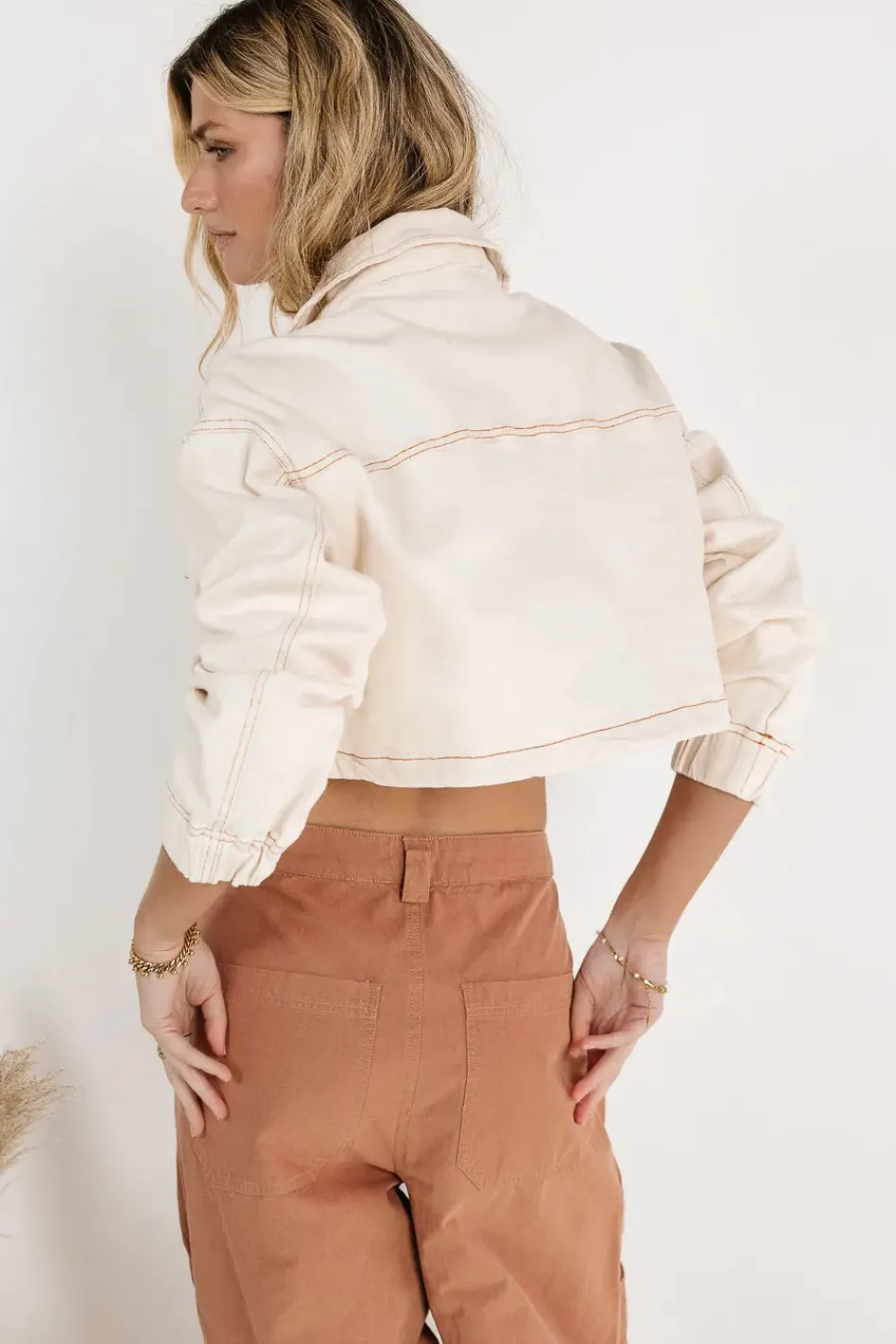 Bohme Cooper Cropped Denim Jacket
