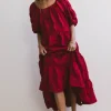 Bohme Corinne Tie Maxi Dress in - FINAL SALE