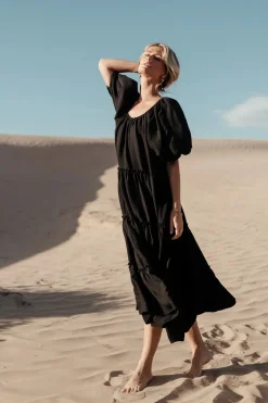 Bohme Corinne Tiered Maxi Dress in - FINAL SALE