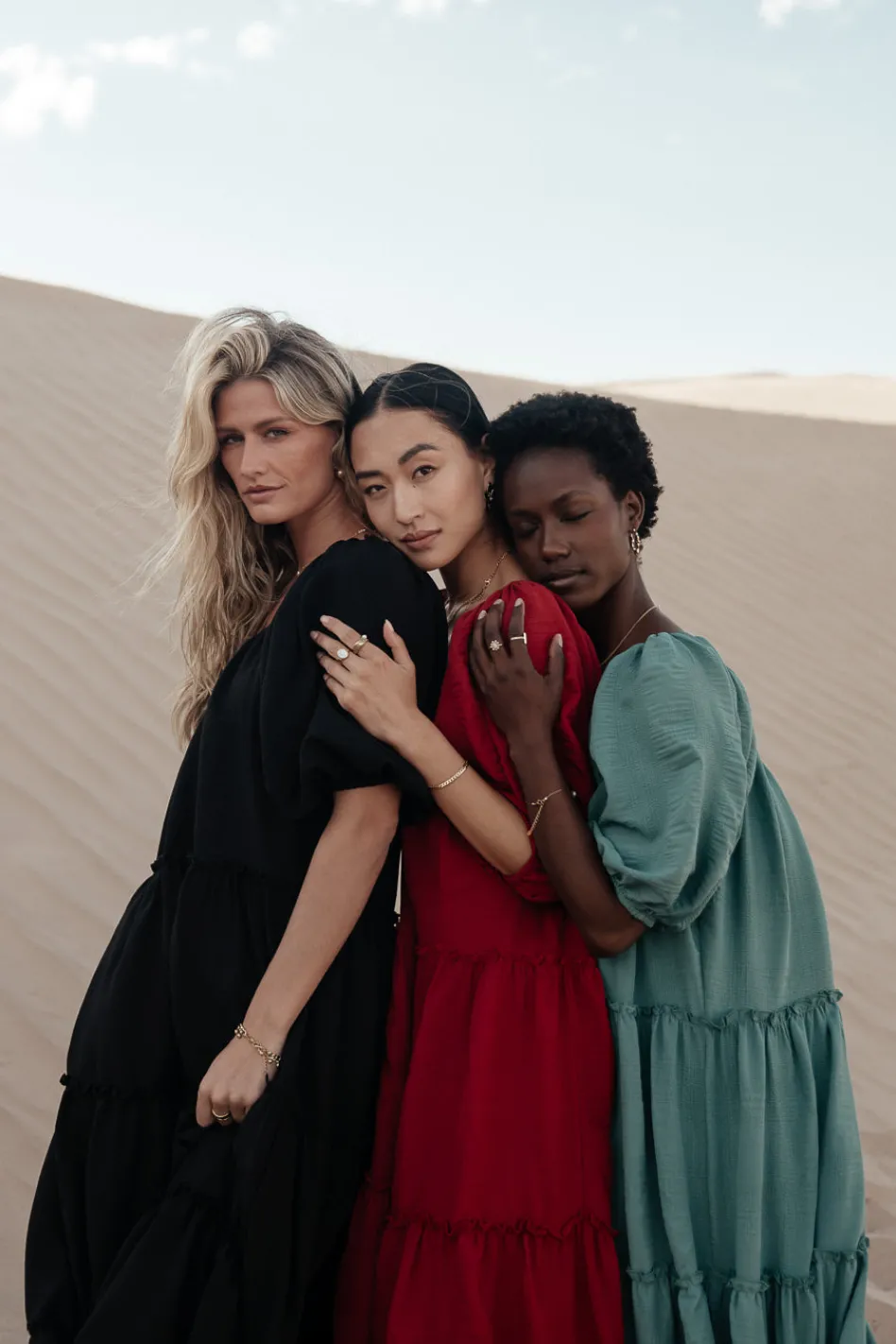 Bohme Corinne Tiered Maxi Dress in - FINAL SALE