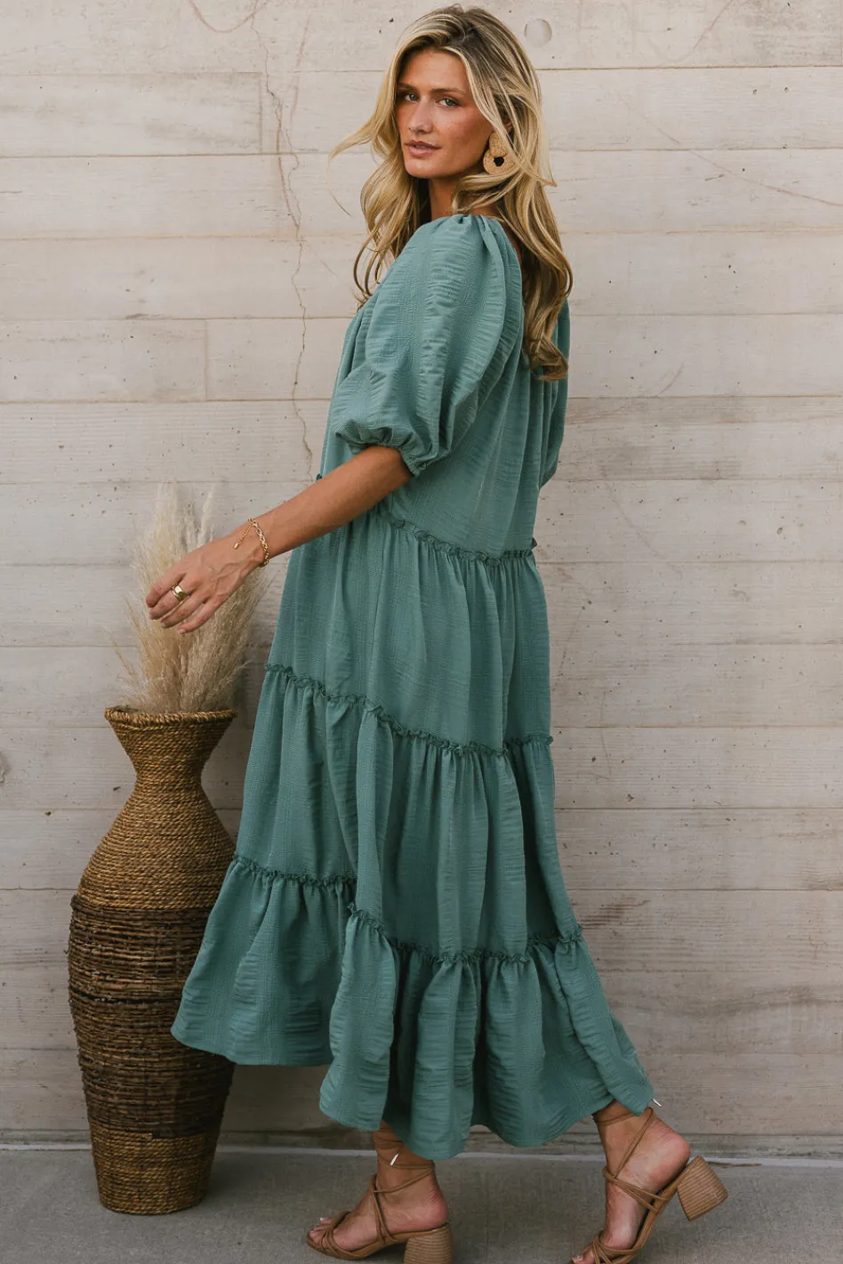 Bohme Corinne Tiered Maxi Dress in - FINAL SALE