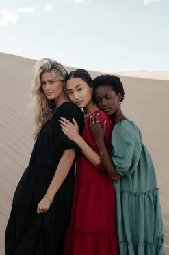 Bohme Corinne Tiered Maxi Dress in - FINAL SALE
