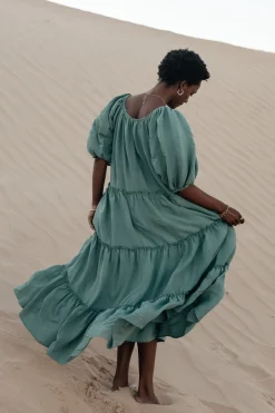 Bohme Corinne Tiered Maxi Dress in - FINAL SALE