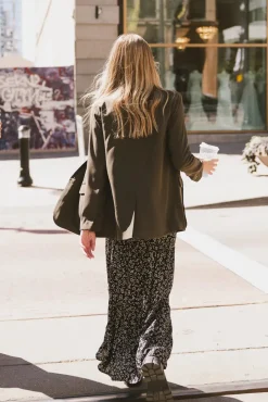 Bohme Crystal Blazer in Olive