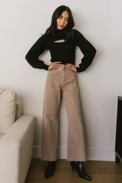 Bohme Cut Out Turtleneck Sweater in - FINAL SALE