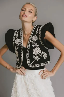 Bohme Damaris Embroidered Vest in