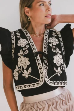 Bohme Damaris Embroidered Vest in