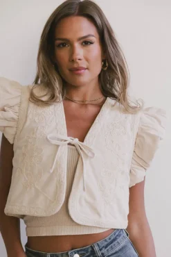 Bohme Damaris Embroidered Vest in
