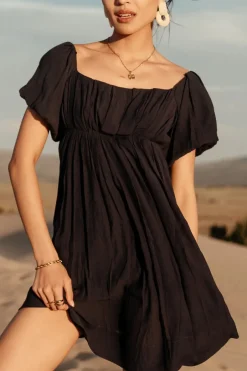 Bohme Dasha Textured Mini Dress in