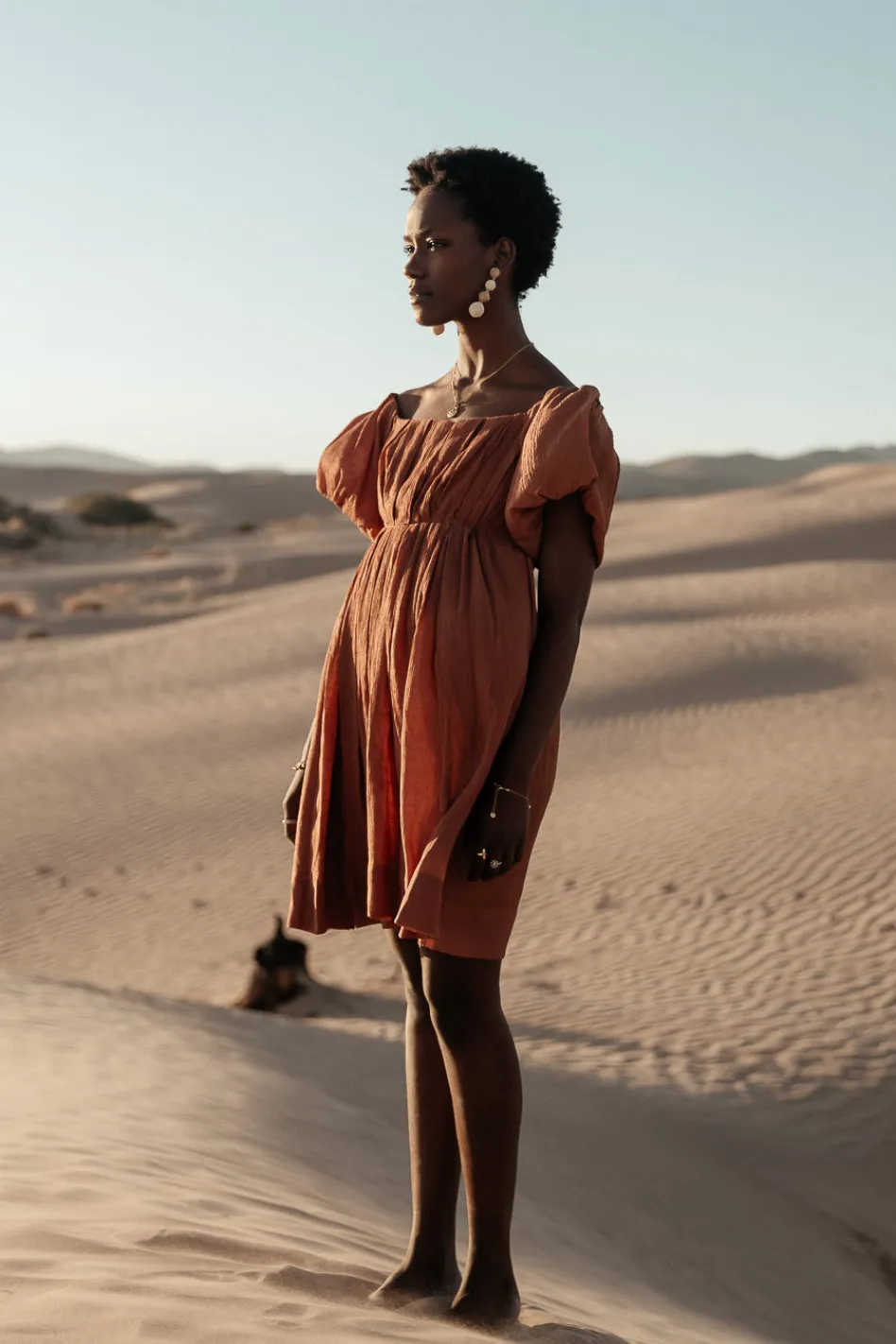 Bohme Dasha Textured Mini Dress in