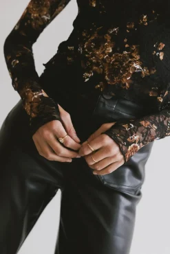 Bohme Davina Floral Lace Top