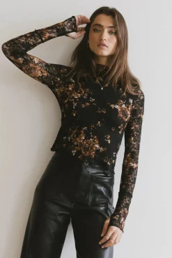 Bohme Davina Floral Lace Top